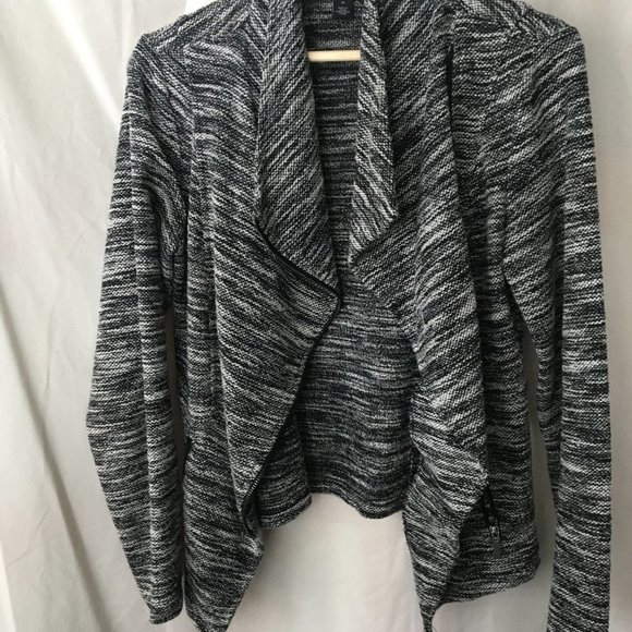 Boucle Moto Sweater Jacket - Picture 1 of 7